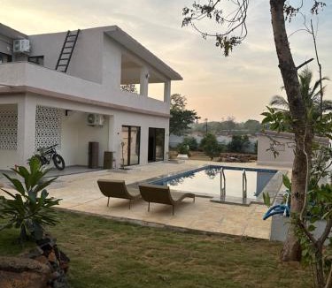 Vada Villa | Moksha farms -3bhk private villa with pool and nature