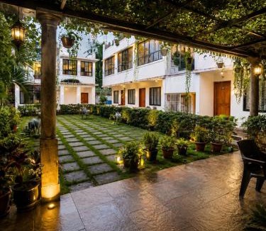 Morjim Hotel | Morjim Pride Hotel with Swimming Pool near Morjim Beach