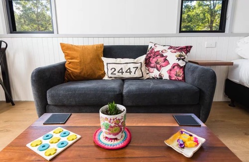 Wirrimbi Bed & Breakfast | Nambucca Valley Train Carriages Red carriage