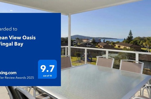 Fingal Bay House | Ocean View Oasis at Fingal Bay