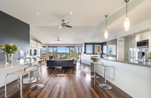Lennox Head House | Peaceful, large home with beautiful views - 1200 meters to beach.