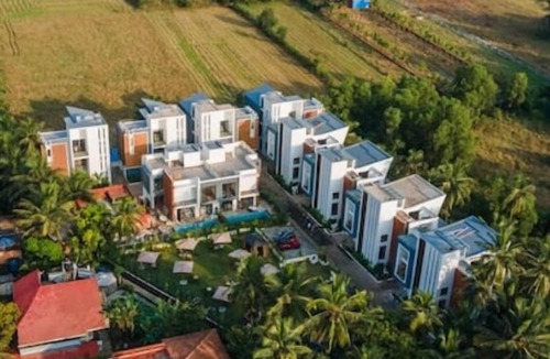 Nagoa Villa | Peacock Villa 5BR at Saligao with Private Pool