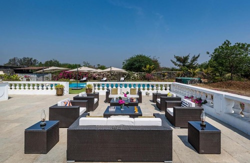 Alibaug Villa | SaffronStays Brunton House - 3BR Villa with Pool & Alfresco dining