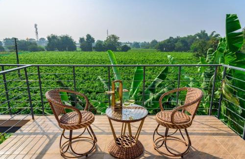 Nashik Villa | SaffronStays Eden - 3BR vineyard-side pool villa with jacuzzi, farm dining, stargazing deck & lawns for celebrations