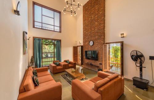 Wadgaon Villa | SaffronStays Happy Fields - Swimming pool farmhouse with farm views, hammocks & farm-to-table dining near Pune