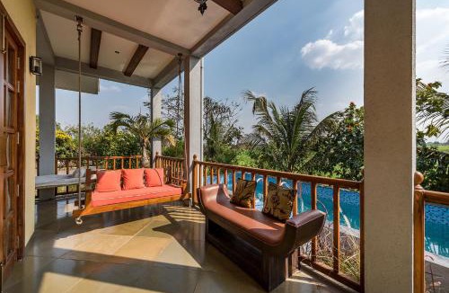Wadgaon Villa | SaffronStays Happy Fields - Swimming pool farmhouse with farm views, hammocks & farm-to-table dining near Pune