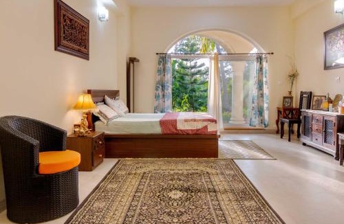 Murud Villa | SaffronStays La Casa Maestro - Spanish 4BR villa with terrace plunge pool, coconut groves & mountain views, featured in Condé Nast