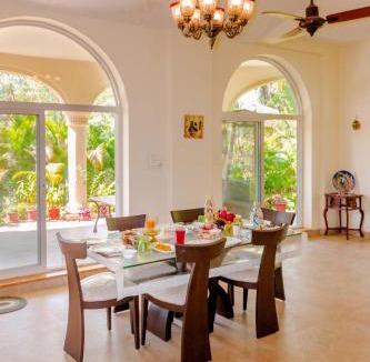 Murud Villa | SaffronStays La Casa Maestro - Spanish 4BR villa with terrace plunge pool, coconut groves & mountain views, featured in Condé Nast