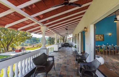 Karjat Villa | SaffronStays Mariposa by the River Montana - 3BR riverside villa in Karjat with pool and garden, perfect for small families