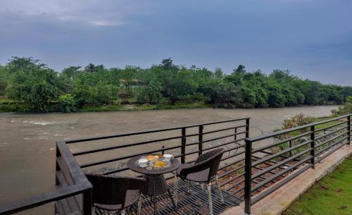 Gaulwadi Villa | SaffronStays Nilaya by the River - 3BR riverside villa with private pool, bonfire, BBQ & river views