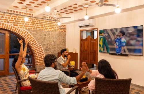 Suryamal House | SaffronStays Vedika Heritage Dewan Room
