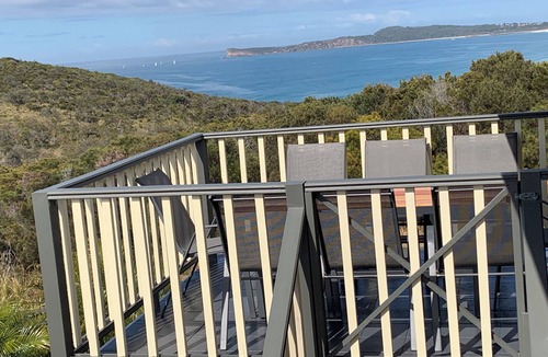 Bonny Hills House | Seascape retreat at Bonny Hills! Family sized house with amazing ocean views.