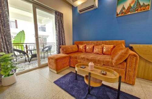 Marna Apartment | Serene 1bhk Apartment in Siolim Pool DanCenter