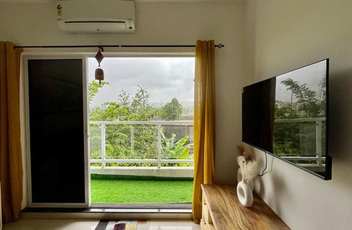 Pali Apartment | Shangri-la 2BHK Flat near Imagica with Pool