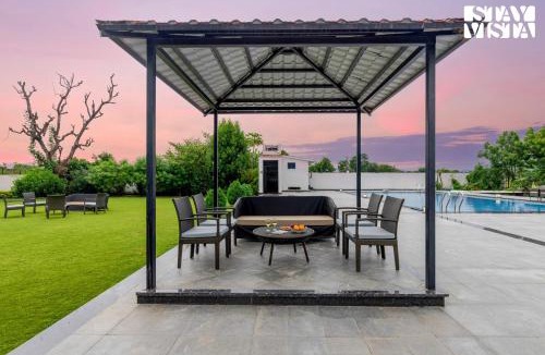 Bedla Villa | StayVista at Aravali Villa with View, Pool & BBQ