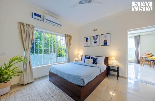 Mandrem Apartment | StayVista at Corville Apartments with BBQ