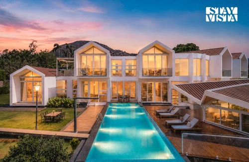 Nashik Villa | StayVista at Forest Pearl with Infinity Pool, Lawn