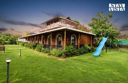Karjat Villa | StayVista at Greenwich Meridian with Pool, River & Mountain View