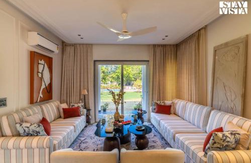 Pataudi Villa | StayVista at Meadow Muse with Outdoor Pool - Manesar