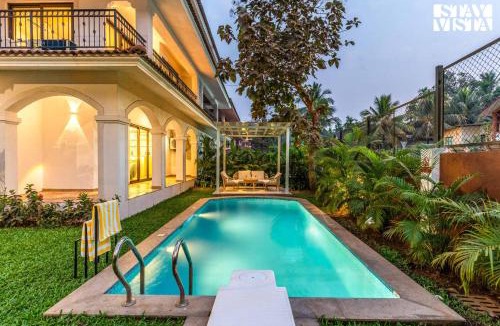 Pilerne Villa | StayVista at Mirabelle - Pool & BBQ