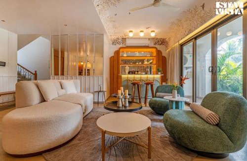 Pilerne Villa | StayVista at Mirabelle - Pool & BBQ