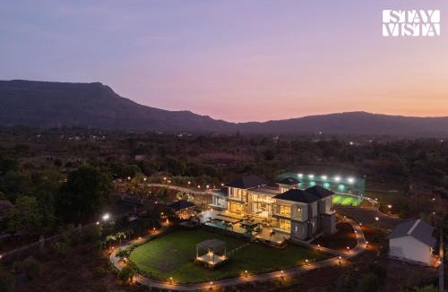 Gaulwadi Villa | StayVista at Rooted By Frangipani - Pool & BBQ