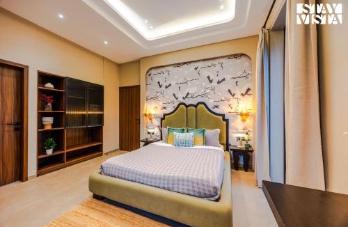 Varca Villa | StayVista at Tarikas Goldshore with BBQ, Pool & Wi-Fi