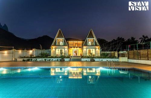 Amarnath Villa | StayVista at The Rising Sun - Mumbai with Pool and BBQ - Ambernath