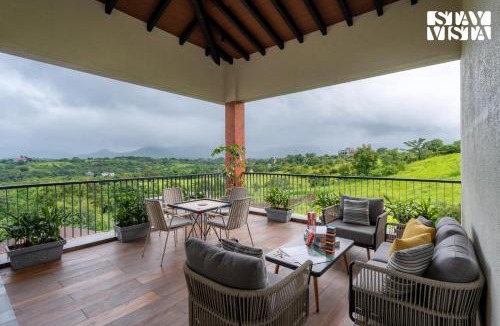 Panchavati Villa | StayVista at Villa Eden Crest with Bonfire, Pool & Mountain View