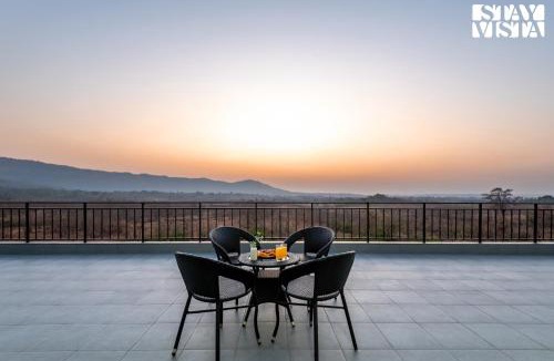 Karjat Villa | StayVista at Whispering Trails with Pool, Mountain View