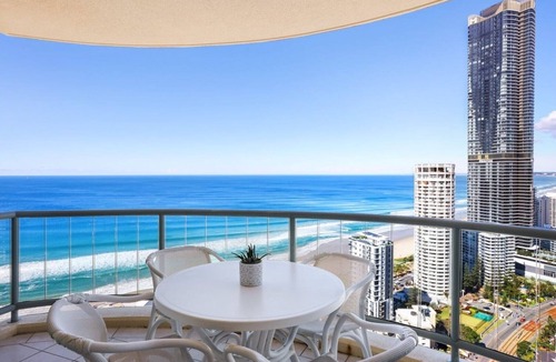 Gold Coast Apartment | Surfers Heart High-Floor 1BR | Ocean View and Pkg