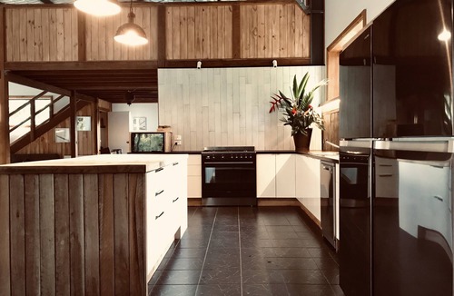 Myocum House | The Big Blue Barn - Spacious, Private and Relaxed.