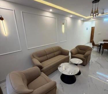 Chicalim Apartment | The Olive Theory 2BHK 10mins from Dabolim Airport