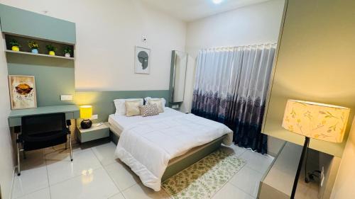 Gandhinagar Apartment | The Teal Suite Vibrant 2BHK High-Rise in GIFT City