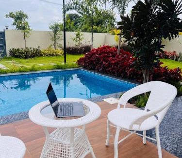 Hosur Villa | Villa Anvila - 3bhk Pvt Pool, BBQ near Bangalore