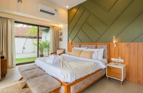 Pilerne Industrial Estates Villa | Villa Fleuve 6-BHK Riverfront Hideaway With Infinity Pool & Bathtub