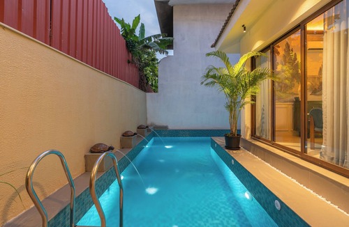 Anjuna Villa | Villa Oasis- Pvt Pool, 3BHK