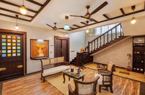 Malayattur Villa | Vintage Retreat by ELIVAAS 5-BHK Riverfront Heritage Villa