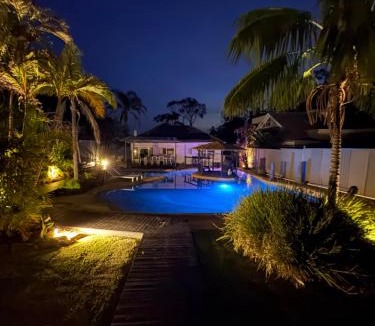 Lake Munmorah Villa | Waterfront Oasis Lakefront Villa with Pool and Sauna