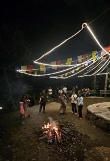 Lakkidi Other | Wooden creek tent camping