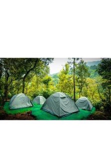 Lakkidi Other | Wooden creek tent camping