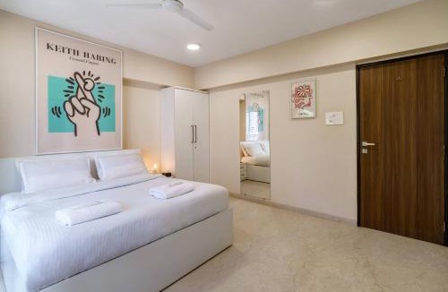 Khar House | Zen C - Private Room in Shared 3BHK