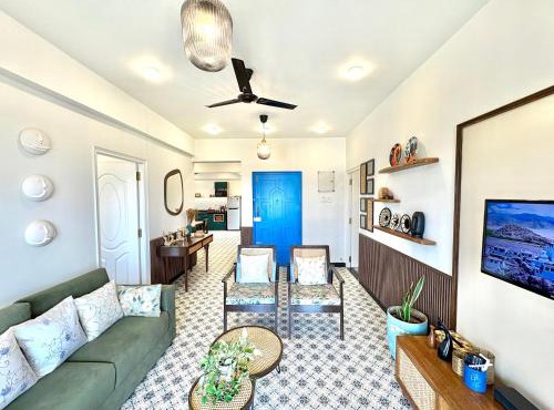 3BHK River View Retreat for Families & Group Stays