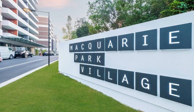 Bright 2-bedroom apartment with AC in soothing Macquarie Park