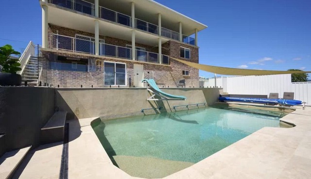 Coastal Retreat with Pool and Balcony Views