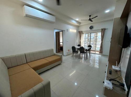 GIFT City Executive 2BHK Apartment with Pool, Gym and Free Parking