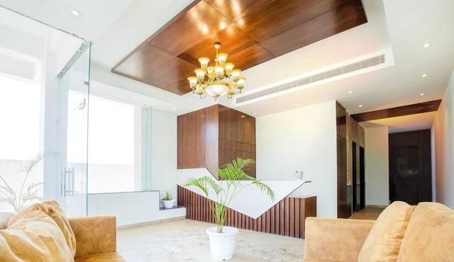 Hotel in the divine city of Krishna with Luxury rooms.