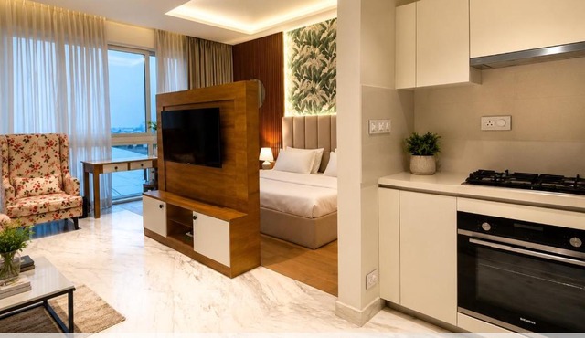 Luxury Stay at Leela Residences Near Manyata & Airport