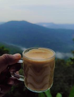 Misty Moutain view