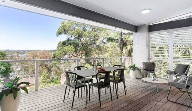 Modern Pittwater home with all the creature comforts